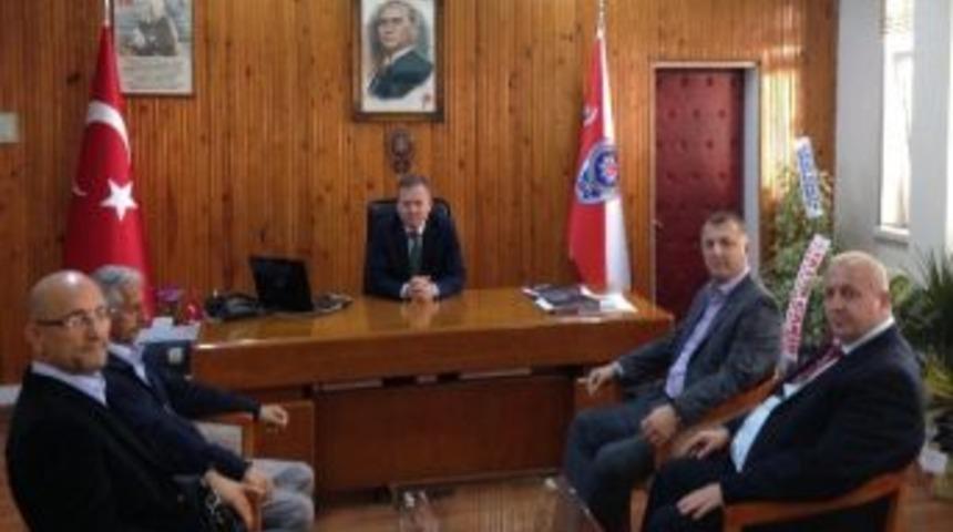 Yazıcıoğlu Emniyet M&uuml;d&uuml;r&uuml; &Ouml;zgen&rsquo;i Ziyaret Etti