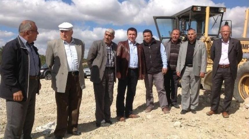 Başkan Vekili Bakıcı İ&ccedil;k&ouml;y Yol &Ccedil;alışmalarını Denetledi