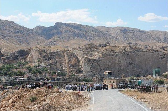 Hasankeyf'te Konut Eylemi