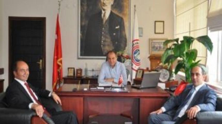 Vakıfbank B&ouml;lge M&uuml;d&uuml;r&uuml;nden Başkan Dalgı&ccedil;'a Ziyaret