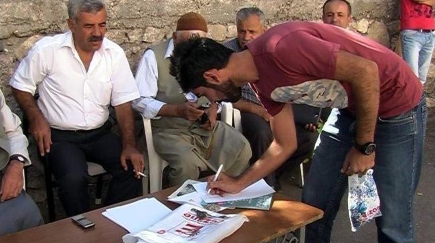 Dişkaya Ve G&uuml;ler&rsquo;den İmza Kampanyasına Destek