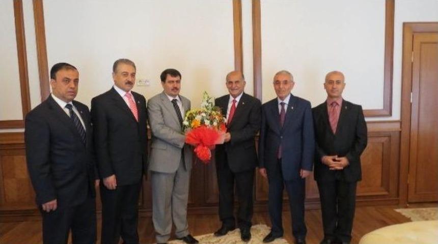 Valilik Ve Belediyeye Ahilik Haftası Ziyaretleri