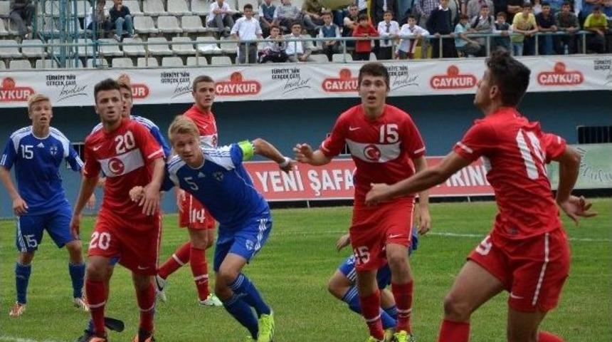 U17 T&uuml;rkiye Finlandiya &Ouml;zel Ma&ccedil;ı