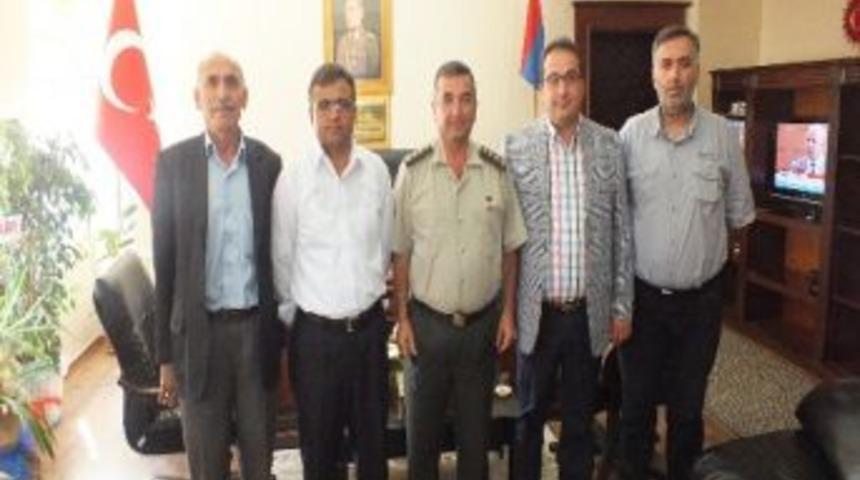 Aksaray Tarım Platformu Ve Stk'lardan Alay Komutanı Aytekin'e Ziyaret