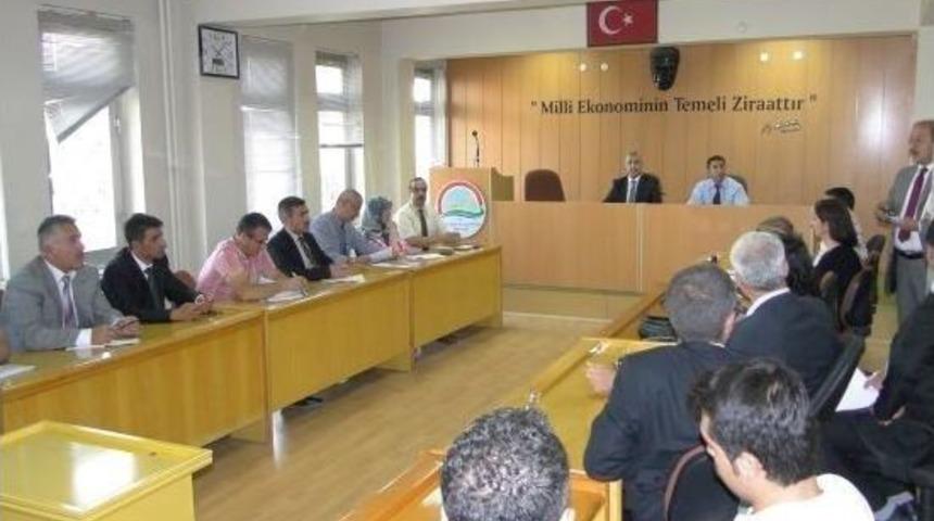 Zirai M&uuml;cadele Toplantısı Yapıldı
