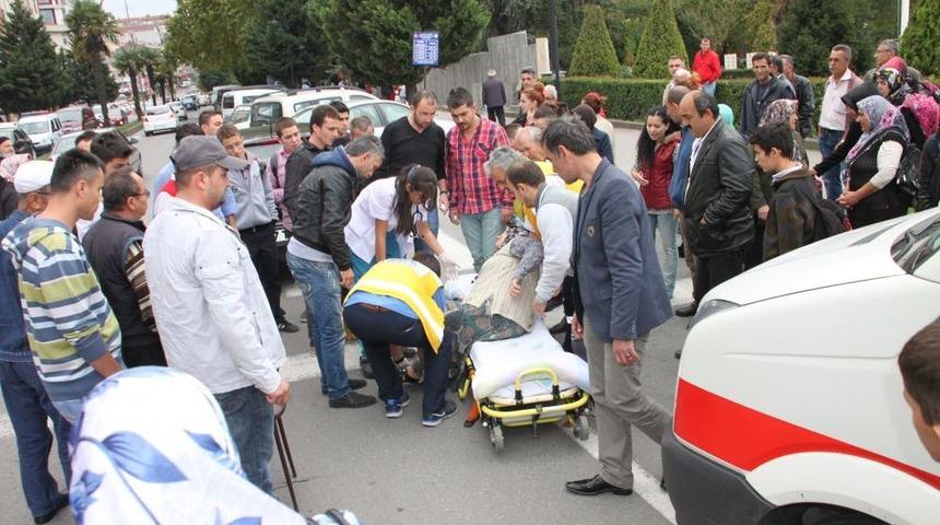 Trafikte Yaşanan Tartışma Karakolda Bitti