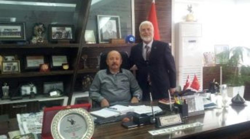 Genel Sekreter Oru&ccedil;&ouml;z&rsquo;den Başkan Top&ccedil;uoğlu&rsquo;na Ziyaret