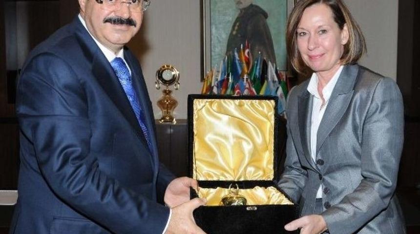 L&uuml;ksemburg B&uuml;y&uuml;kel&ccedil;isi Gso&rsquo;yu Ziyaret Etti