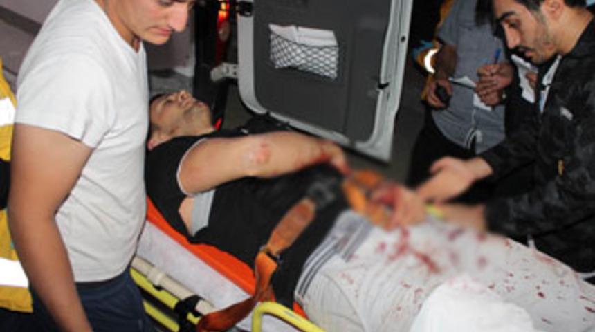 Konya'da Kaza sonrası bıçaklı sopalı kavga