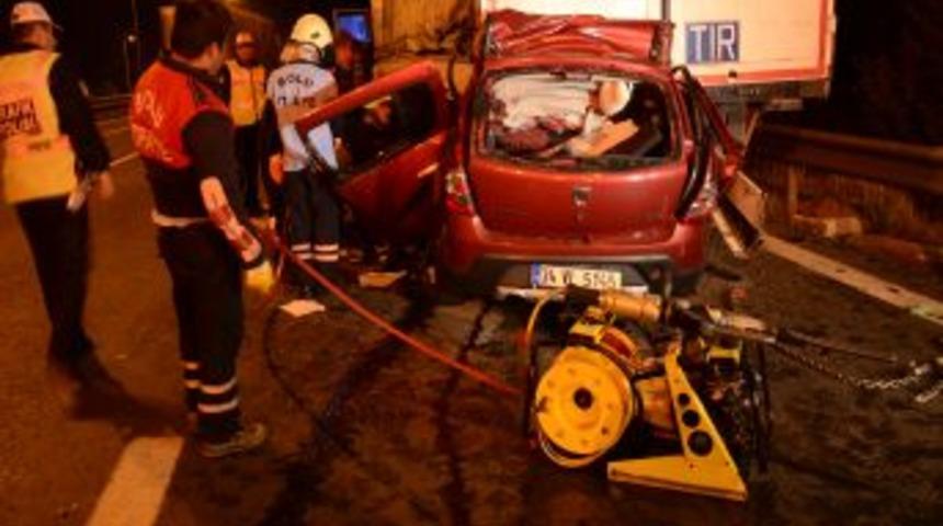 Bolu'da kaza: 1 &ouml;l&uuml;