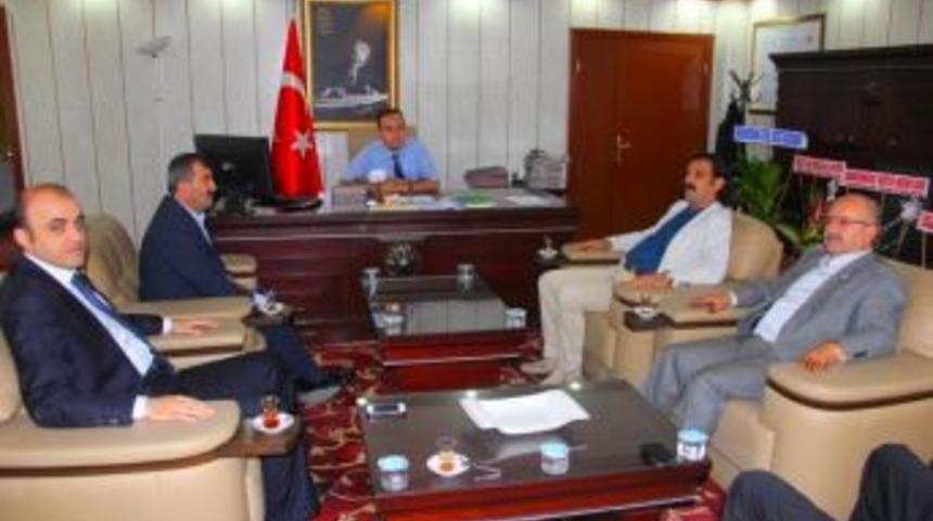 OSMİAD&rsquo;dan Kaymakam &Uuml;&ccedil;&uuml;nc&uuml;&rsquo;ye ziyaret