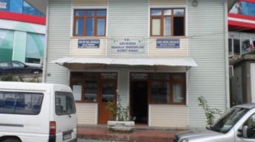 Alaplı'da muhtarlık hizmet binasına yıkım kararı