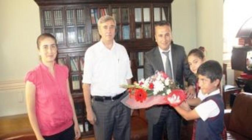 100. Yıl İlk&ouml;ğretim Okulu'ndan Belediyeye Ziyaret