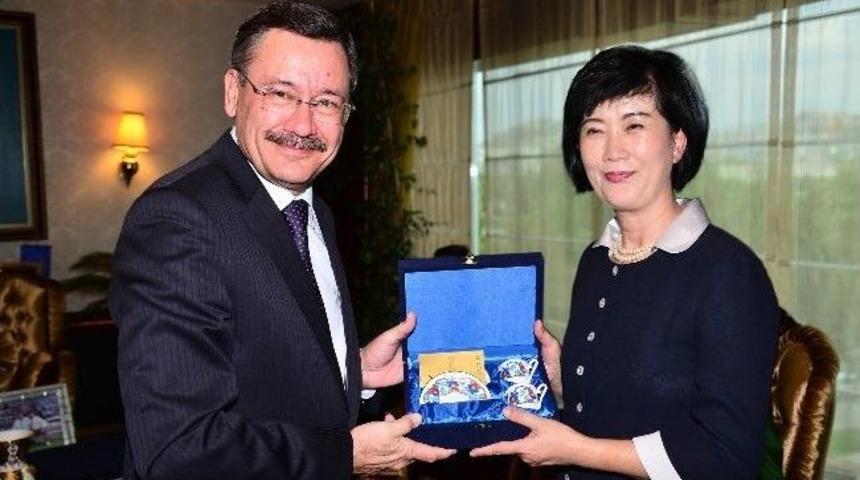 Seul Heyeti&rsquo;nden Başkan G&ouml;k&ccedil;ek&rsquo;e Ziyaret
