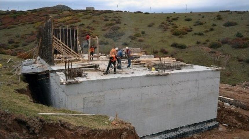 &Ccedil;ambaşı Kayak Merkezi Yapım Faaliyetleri