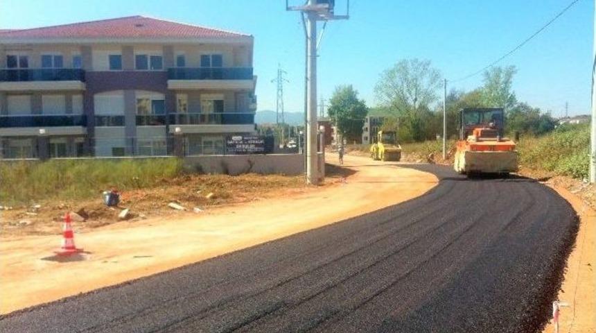 Kartepe Abdi İpek&ccedil;i Caddesi Asfaltlandı