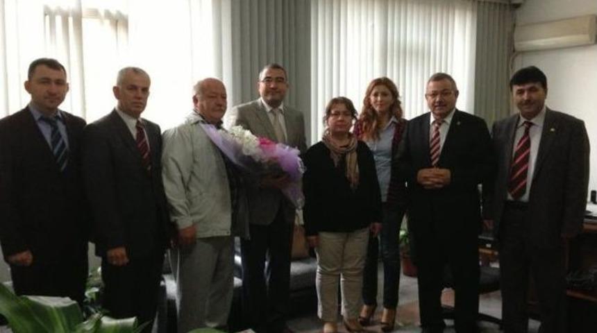 Başkan G&uuml;lşen&rsquo;den Vergi Dairesi M&uuml;d&uuml;rl&uuml;ğ&uuml;'ne Ziyaret