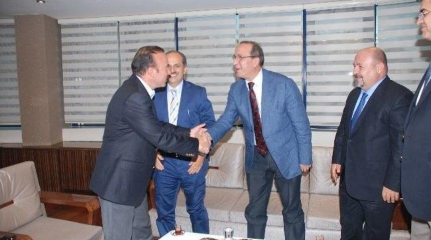 Albayrak&rsquo;tan Başkan Doğan&rsquo;a Ziyaret