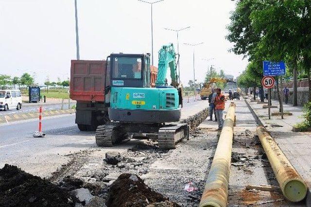 Trabzon’da Doğalgaz Ana Hattının Geçtiği Devlet Sahil Yolu Asfaltlandı