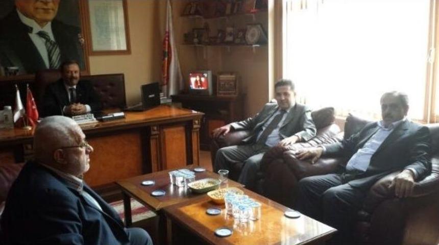 Başkan Yazıcı Ve Kaymakam Ballı’dan Dokurcun Ziyareti