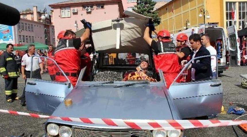 Rize&rsquo;de İtfaiye Teşkilatının Kuruluşunun 299. Yıld&ouml;n&uuml;m&uuml; Etkinlikleri