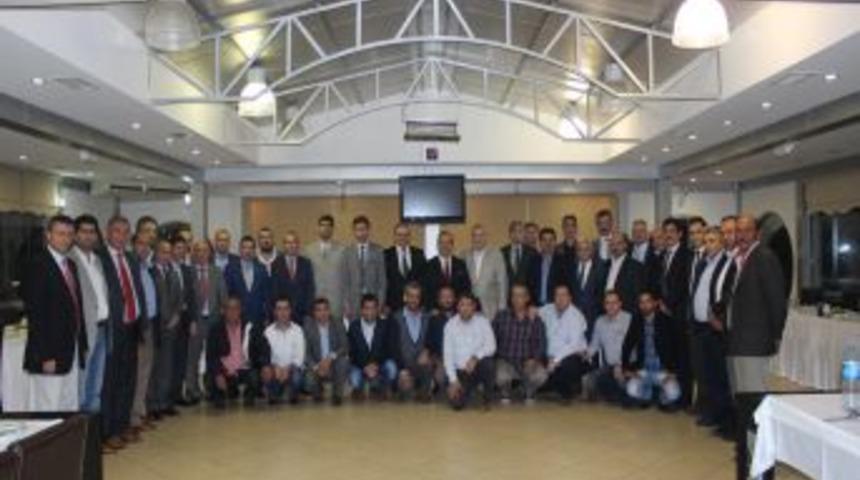 Tayini &Ccedil;ıkan Emniyet M&uuml;d&uuml;r&uuml;ne Veda Yemeği Verildi