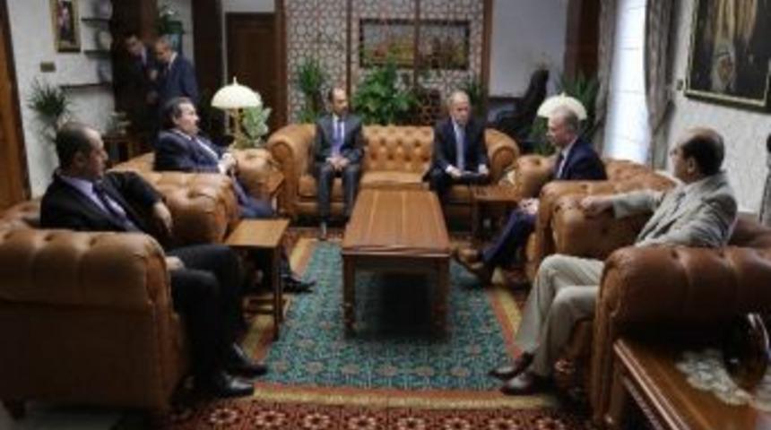 Ticaret Borsası Ve Ticaret Ve Sanayi Odası Y&ouml;neticilerinden Vali Ceylan&rsquo;a Turab Brifingi