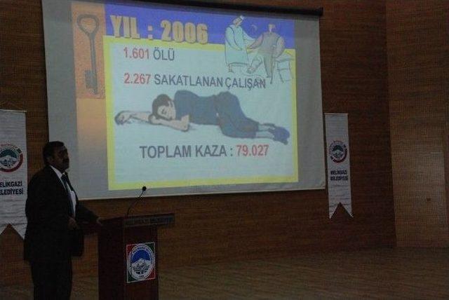 İşçilere İşçi Ve İş Güvenliği Semineri Verildi