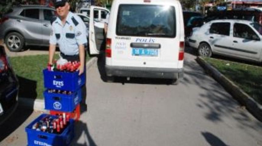 Ruhsatsız Tekel Bayiine Baskın