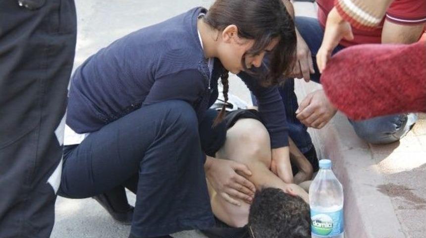 Yunuslardan Ka&ccedil;arken Kamyonete &Ccedil;arptı