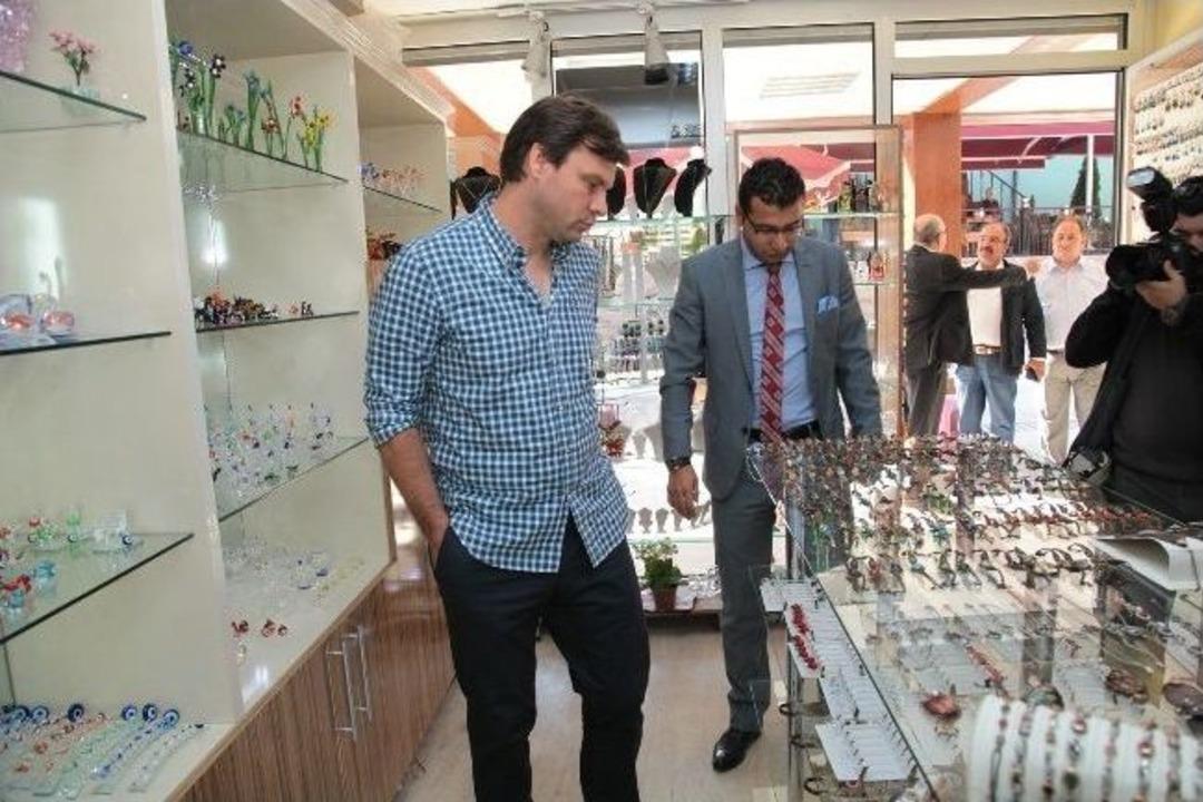 Başkan Sakallı İle Ertuğrul Sağlam&rsquo;ın Keyifli Turu