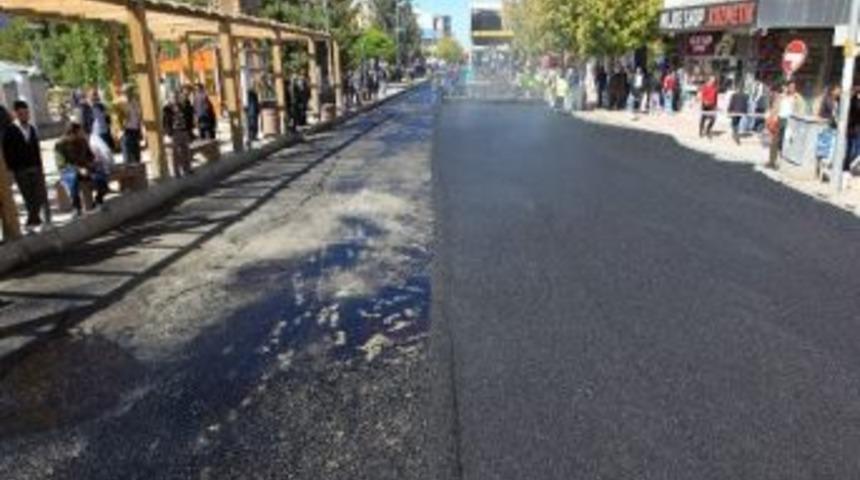 İskele Caddesi Baştan Sona Asfaltlanıyor