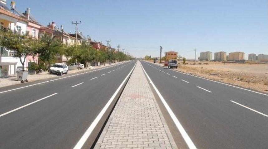 Karaman Belediyesi Yollara Trafik &Ccedil;izgileri &Ccedil;ekiyor