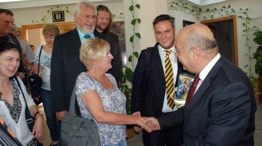 Başkan Kamacı, Kardeş Şehir Laubach&rsquo;ı Ağırladı