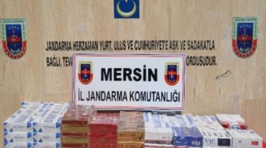 Mersin'de Ka&ccedil;ak Sigara Operasyonu