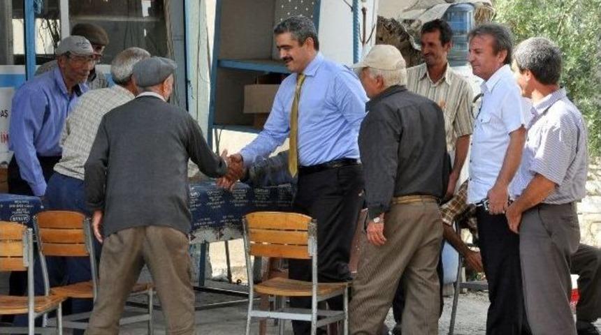 Başkan Alıcık, Hask&ouml;y&rsquo;&uuml; Ziyaret Etti