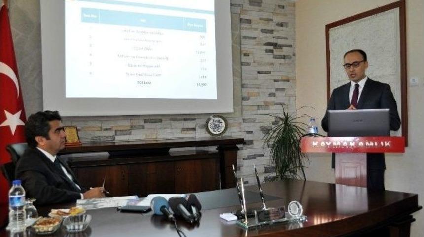 Kayseri Valisi Orhan D&uuml;zg&uuml;n Pınarbaşı'nda