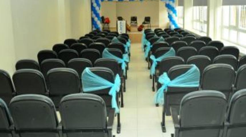 Canik Belediyesi, Anadolu Lisesine Konferans Salonu Yaptı