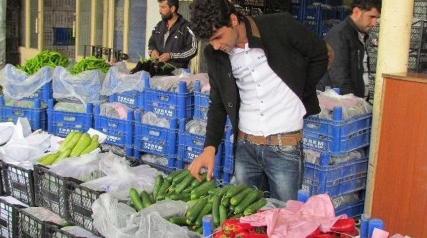 Turşuluk Sebzeler Tezg&acirc;hlardaki Yerini Aldı