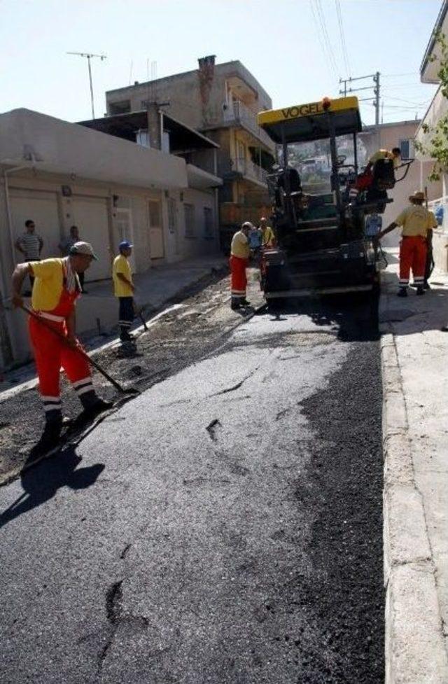 Konak'ta Sokaklara Kış Bakımı Yapılıyor