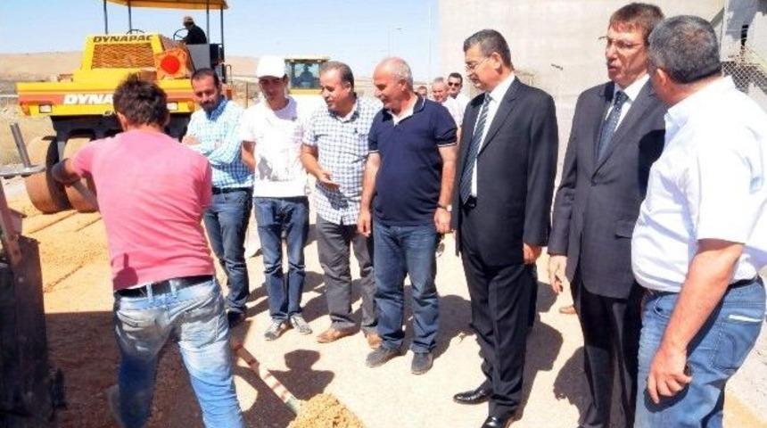 Vali Güvenç, Yol Yapım Çalışmalarını Yerinde İnceledi