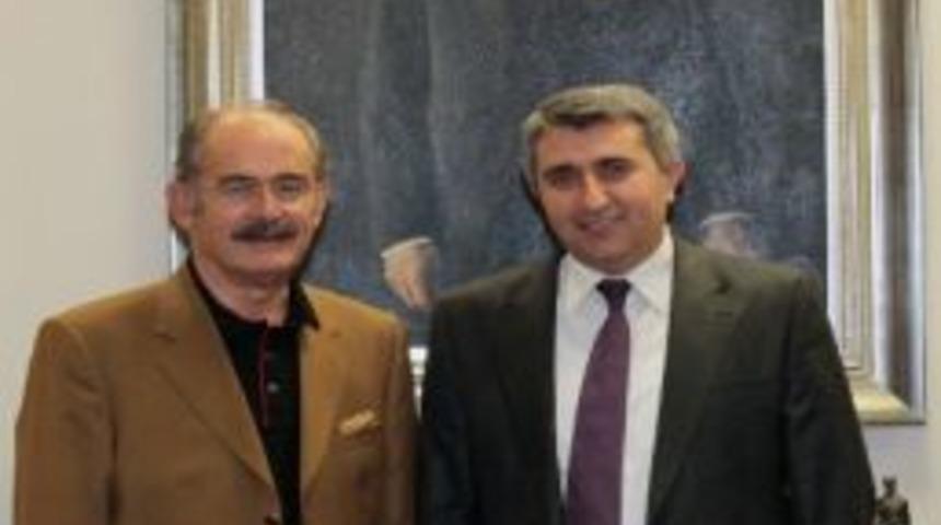 Tepebaşı Kaymakamı &Uuml;naldı&rsquo;dan Başkan B&uuml;y&uuml;kerşen&rsquo;e Ziyaret