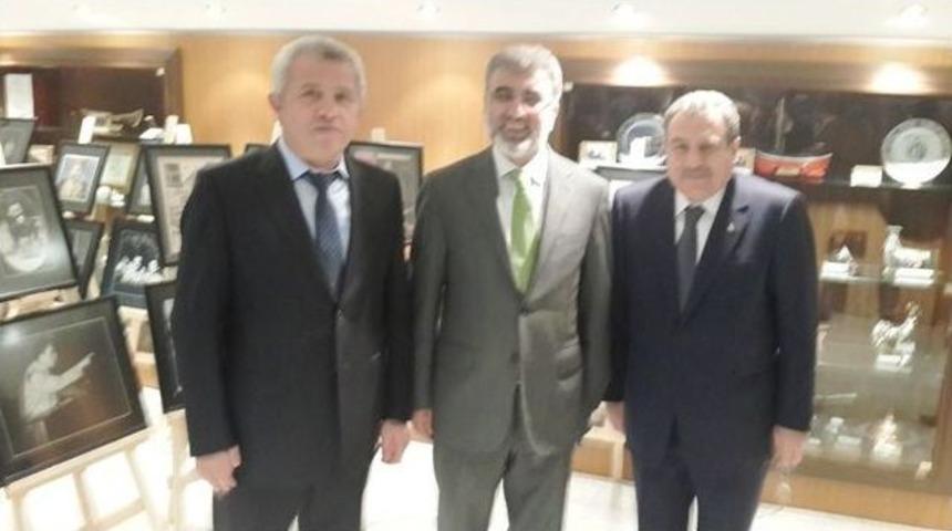 Ztso Başkanı Salih Demir Başbakan Erdoğan İle &Ccedil;ates'i G&ouml;r&uuml;şt&uuml;