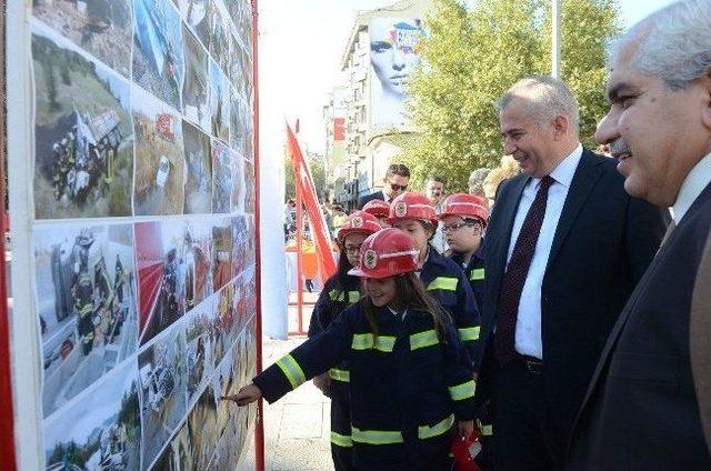 Denizli’de İtfaiye Haftası