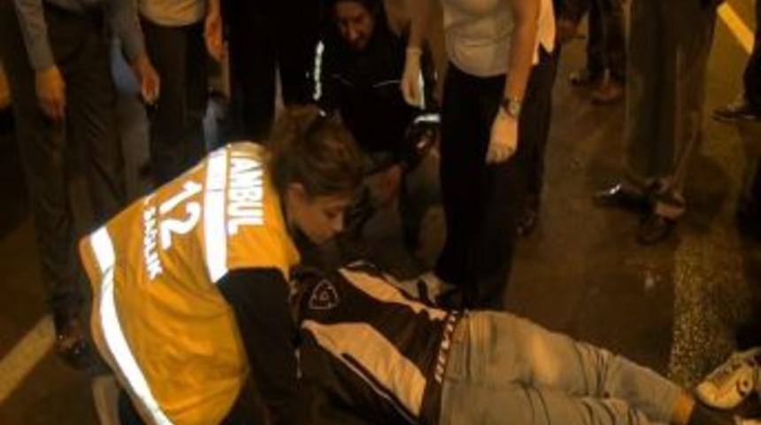 Taksim'de motosiklet kazası: 1 &ouml;l&uuml;, 1 yaralı