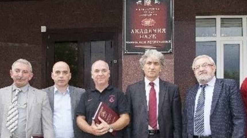 K&uuml;nib Başkanı Rekt&ouml;r Korkmaz Ve Beraberindeki Heyet, G&uuml;rcistan Ve &Ccedil;e&ccedil;enistan&rsquo;da &Ccedil;eşitli Temaslarda Bulundu