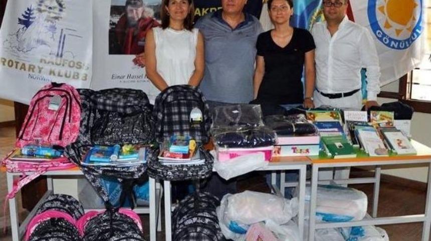 Akdeniz Rotary Kul&uuml;b&uuml;&rsquo;nden Tegv&rsquo;li &Ccedil;ocuklara Yardım