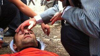 Attan düşen jokeye ilk müdahaleyi belediye başkanı yaptı