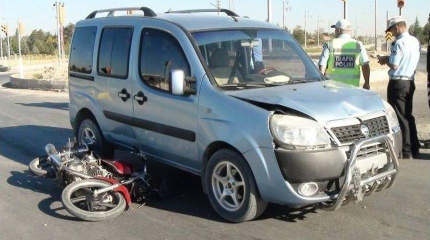 Ereğli'de kamyonet ile motosiklet &ccedil;arpıştı: 1 &ouml;l&uuml;