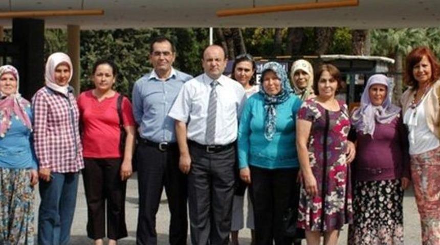 Aydın'ın Kadın &Ccedil;ift&ccedil;ileri İzmir Tarım Fuarını Gezdi